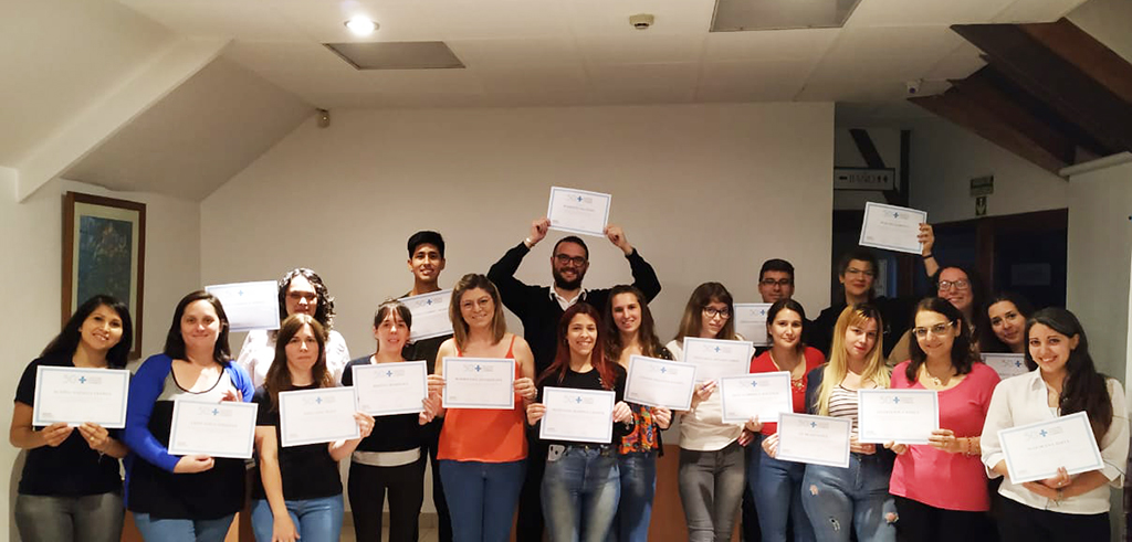 Egresados del curso de Secretariado Medico